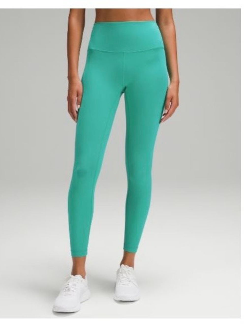 Lululemon Wunder Train High-Rise Leggings Kelly Green 25” Size 6
